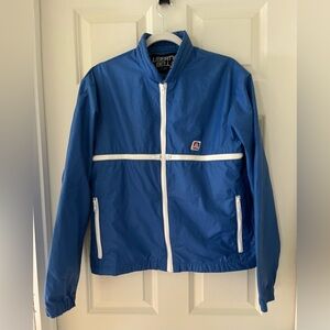 Vintage Liberty Bell Jacket, Blue-Size M windbreaker Spring coat
